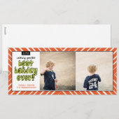 Beste feestdag ooit x2! feestdagenkaart (Voorkant / Achterkant)