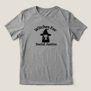 Beste feministische cadeauwhimsy vriend verjaardag Tri-Blend shirt