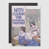 Beste feministische vriend laat de patriarchie slo (Voorkant / Achterkant)