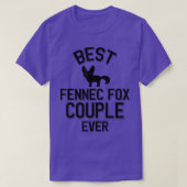 Beste Fennecvos-koppel ooit  T-shirt (Design voorkant)