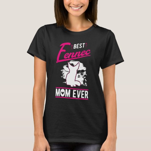 Beste Fennekmoeder Ooit T-shirt (Voorkant)