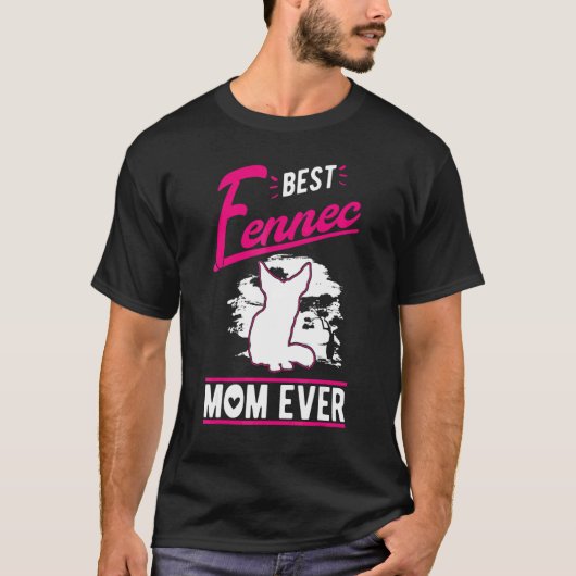 Beste Fennekmoeder Ooit T-shirt (Voorkant)