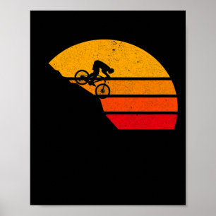 Beste fietscadeau-ideeën Mountainbiken Papa Poster