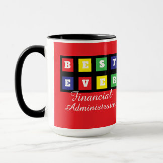 Beste financieel administrator ooit koffiemok mok
