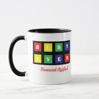 Beste financieel assistent ooit koffiemok mok