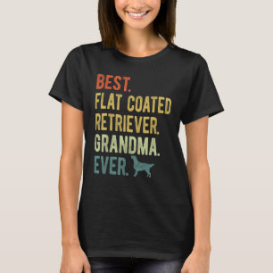 Beste Flat Coated Retriever Oma Ooit Hond Moeder T-shirt