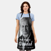 Beste 'Flippin' Opa Foto | Naam Schort (Gedragen)