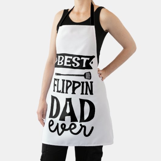 Beste flippin papa ooit schort (Insitu)