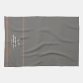 Beste Flippin Papa Spatel Grappige Retro Theedoek (Horizontaal)