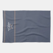 Beste Flippin Papa Spatel Grappige Retro Theedoek (Horizontaal)