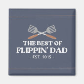 Beste Flippin Vader Spatel Grappig Retro Magneet (Voorkant)