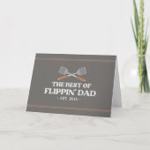 Beste Flippin Vader Spatel Grappig Retro Recept Kaart (Voorkant)