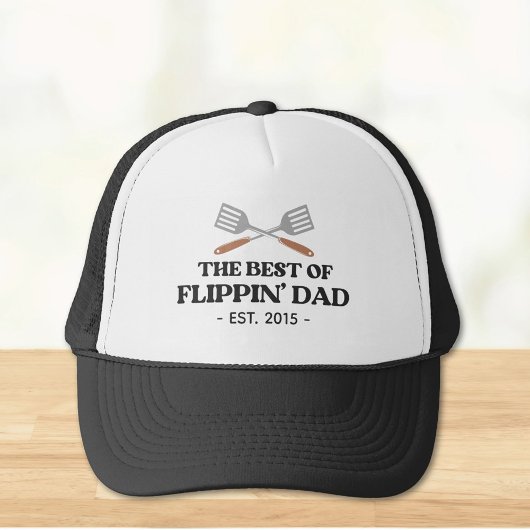 Beste Flippin Vader Spatel Grappig Retro Trucker Pet