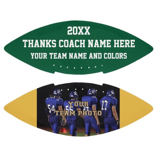 Beste Football Coach geeft je FOTO, TEKST, KLEUREN (Panelen)