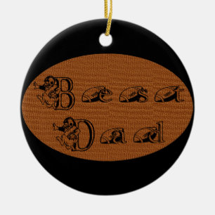 Beste Football van papa Keramisch Ornament