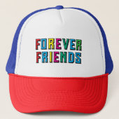 Beste Forever Friends beste vriendschap Trucker Pet (Voorkant)