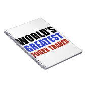 Beste forexhandelaar ter wereld notitieboek (Rechterzijde)