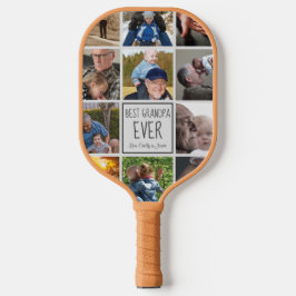Beste foto-collage ooit van opa pickleball paddle