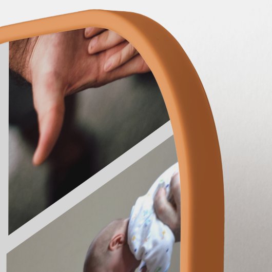 Beste foto-collage ooit van opa pickleball paddle (Links Detail)