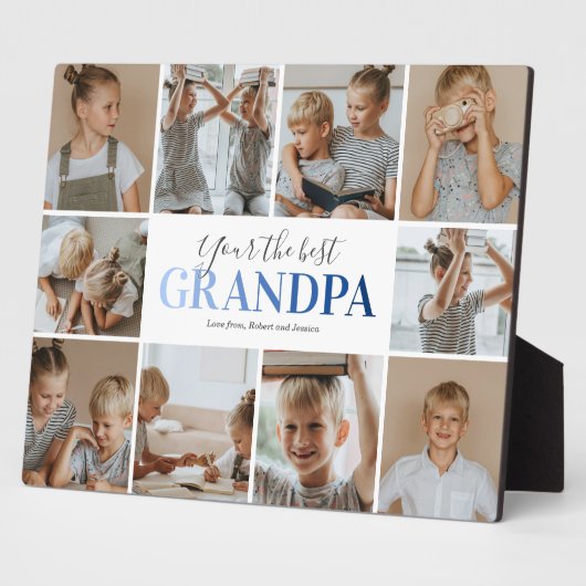 Beste foto opa fotoplaat (Zijkant)
