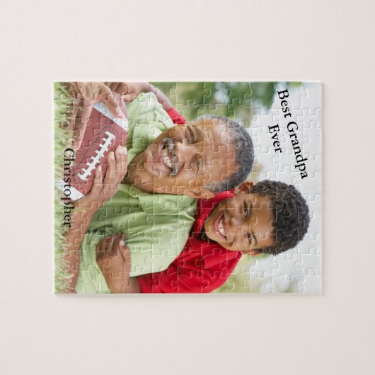 Beste foto-opa ooit legpuzzel (Horizontaal)