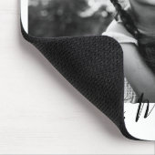 Beste foto van Mam Ever Black en White Script Muismat (Hoek)