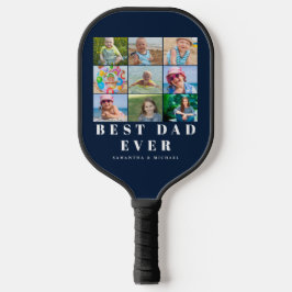 Beste foto van vader Collage Pickleball Paddle