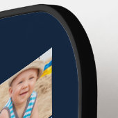 Beste foto van vader Collage Pickleball Paddle (Links Detail)