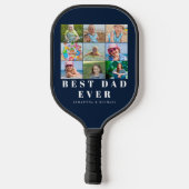 Beste foto van vader Collage Pickleball Paddle (Achterkant)