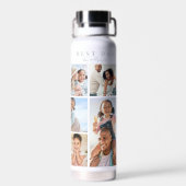 Beste foto van vader Collage Waterfles (Achterkant)