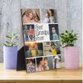 Beste fotocollage op opa Ever Fotoplaat