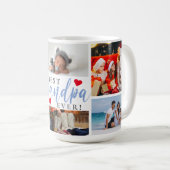 Beste fotocollage op opa Ever Koffiemok (Voorkant rechts)