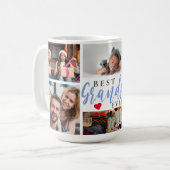 Beste fotocollage op opa Ever Koffiemok (Voorkant links)