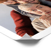 Beste fotocollage op opa, ooit 8 poster (Hoek)