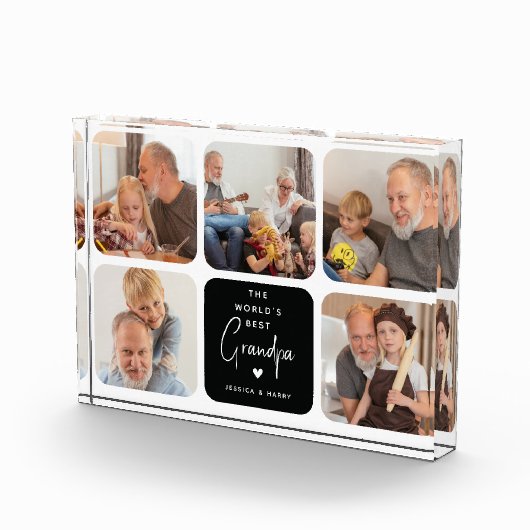 Beste fotocollage van de moderne wereld fotoblokken (Rechts)