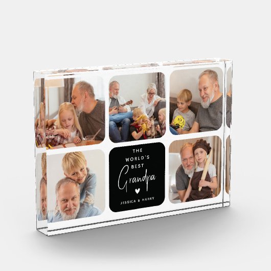 Beste fotocollage van de moderne wereld fotoblokken (Links)