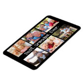 Beste fotocollage van opa ooit in het zwarte moder magneet (Linkerzijde)