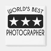 Beste fotograaf ter wereld magneet (Voorkant)