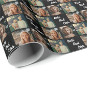 Beste foto's van vader en kind ontwerpen cadeaupapier (Rol Hoek)