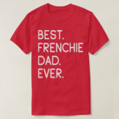 Beste franchie vader ooit9 t-shirt (Design voorkant)