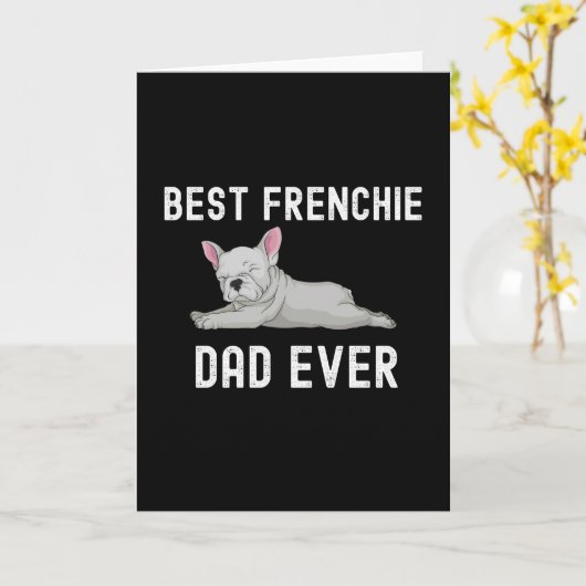 Beste franchie vader ooit kaart (Gele Bloem)