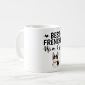 Beste Franse Moeder Ooit Koffiemok (Voorkant links)