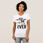 Beste Franse Papa Ooit Grappig Bulldog Shirt Ontwe (Voorkant volledig)