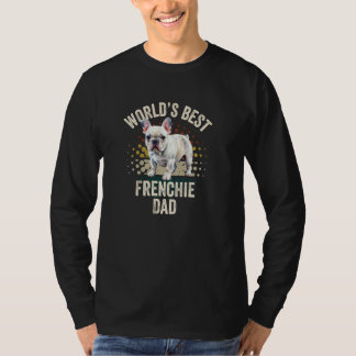Beste Franse vader grappig retro Franse stier ter  T-shirt