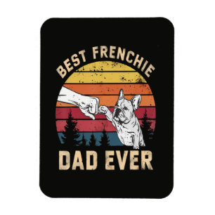 Beste Franse vader ooit Retro Magneet