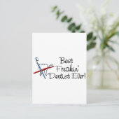 Beste Freakin Dentist Ever Briefkaart (Staand voorkant)