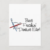 Beste Freakin Dentist Ever Briefkaart (Voorkant)