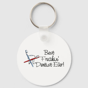 Beste Freakin Dentist Ever Sleutelhanger