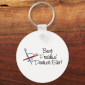 Beste Freakin Dentist Ever Sleutelhanger (Voorkant)
