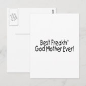 Beste Freakin God Moeder 2 Briefkaart (Voorkant / Achterkant)